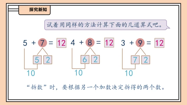 【课堂无忧】人教版一年级上册-5.4 5、4、3、2加几（课件）