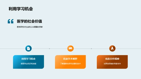 医学追求之旅