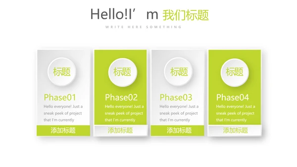 绿色简约大方医药代表述职报告动态PPT