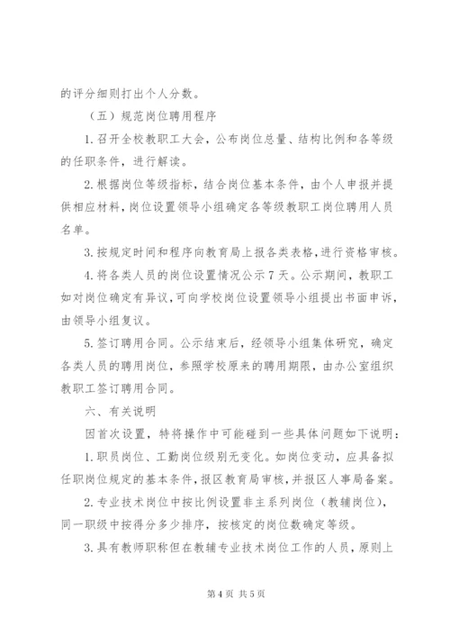 堰宝中学岗位设置实施方案.docx
