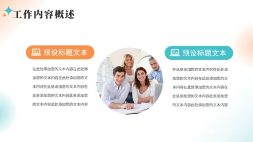 商务销售工作总结报告汇报通用PPT模板