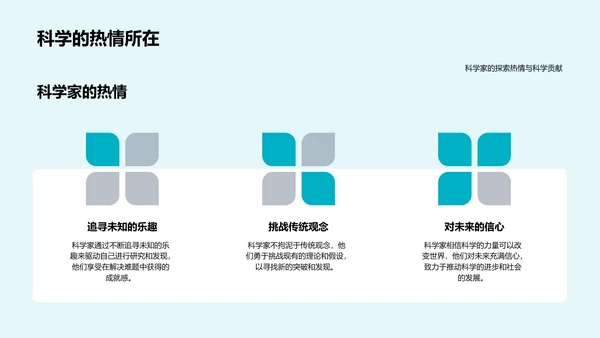 科学家故事教学PPT模板