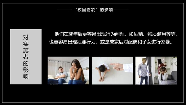 严禁校园霸凌暴力欺凌虐待儿童PPT模板
