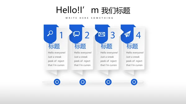 蓝色简约医药行业动态PPT