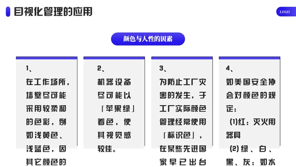 企业目视化管理课件通用PPT模板