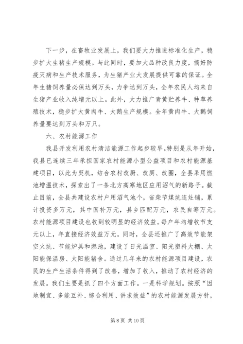 向副省长工作汇报提纲.docx