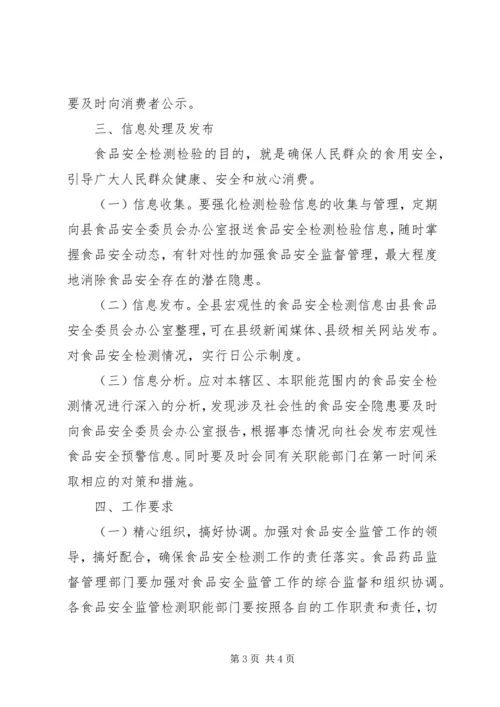 质监局食品安全检测体系建设实施方案[精选5篇] (2).docx