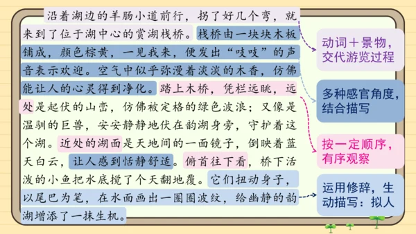 统编版语文四年级下册第五单元 习作：游_____（课件）