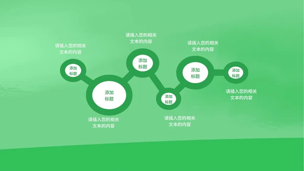 绿色卡通风营销活动促销策划方案PPT模板