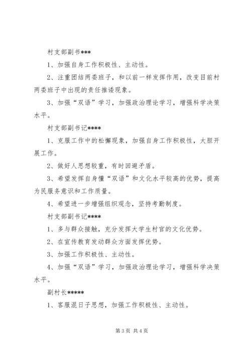 党的群众路线教育实践活动征求意见汇总.docx