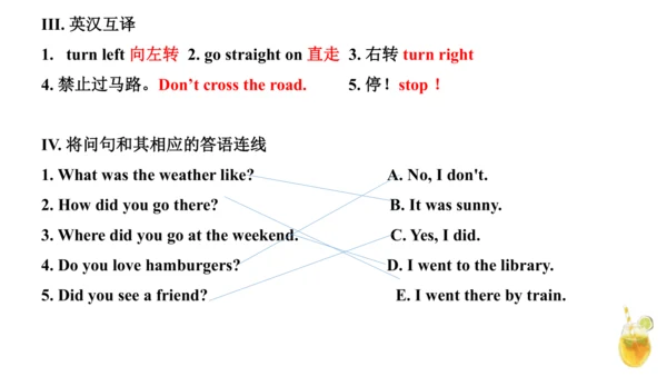 外研版（一年级起点）六年级上册英语Module6-Module10知识点讲解课件（66张）
