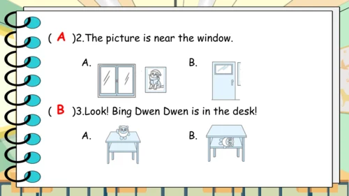 Unit 1 My classroom 单元复习(一)-单词词组+典型例题（共30张PPT）