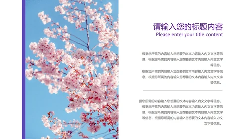 粉色小清新语文教育桃花源记教学PPT模板