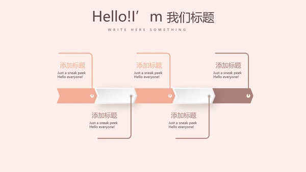 时尚创意微立体述职报告商务通用PPT动态模板