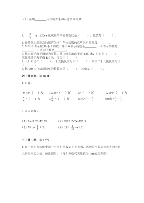 青岛版六年级数学下学期期末测试题（培优b卷）.docx