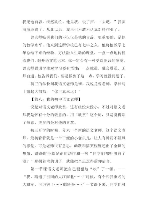 我的初中语文老师作文.docx