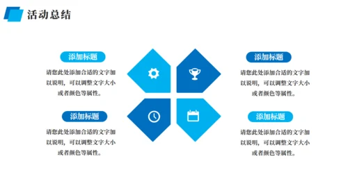 蓝色企业营销策划方案通用PPT模板