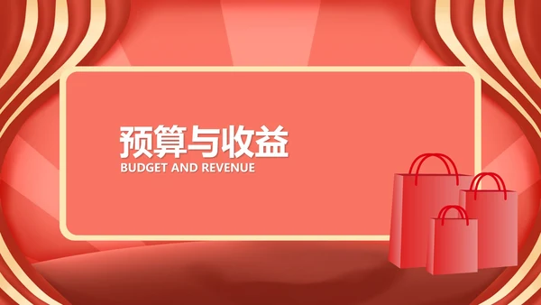 红色中国风服装店元旦促销策划方案PPT模板