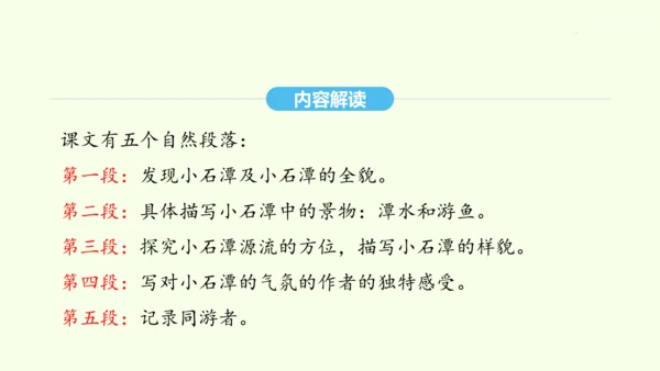 第10课 小石潭记 统编版语文八年级下册 同步精品课件