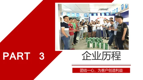 集团公司介绍免费通用PPT模板