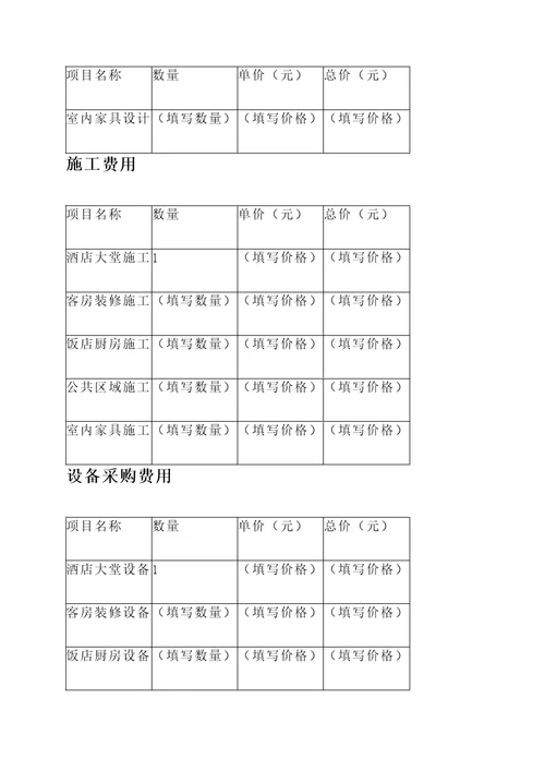 阜阳专业酒店设计报价单