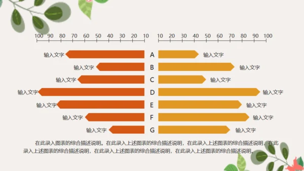 暖色调文艺商务通用PPT模板