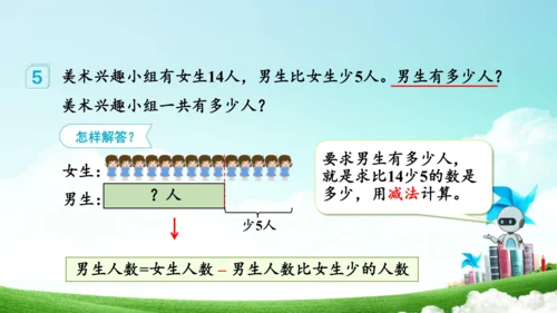 第二单元_第09课时_解决问题（教学课件）-二年级数学上册人教版(共25张PPT)