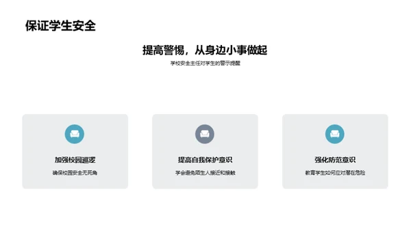 全面提升校园安全