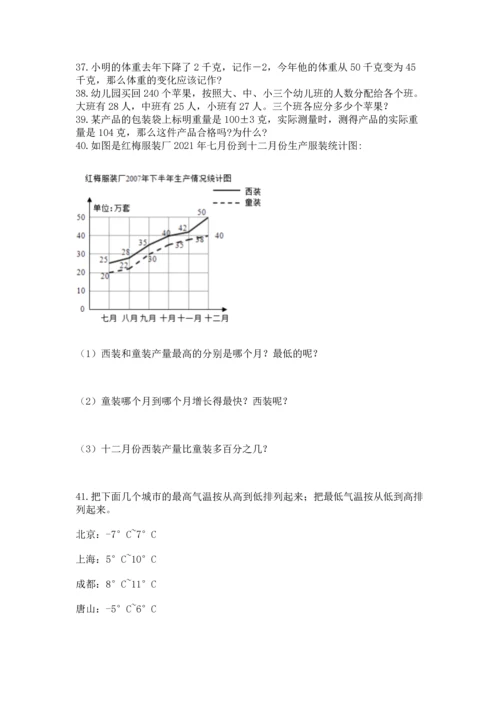 小升初数学应用题50道（易错题）word版.docx