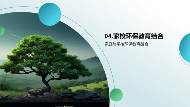 环保启蒙 从家到校