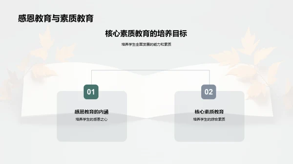 感恩教育的力量