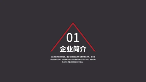 繁华大气公司企业商业计划书通用PPT模板