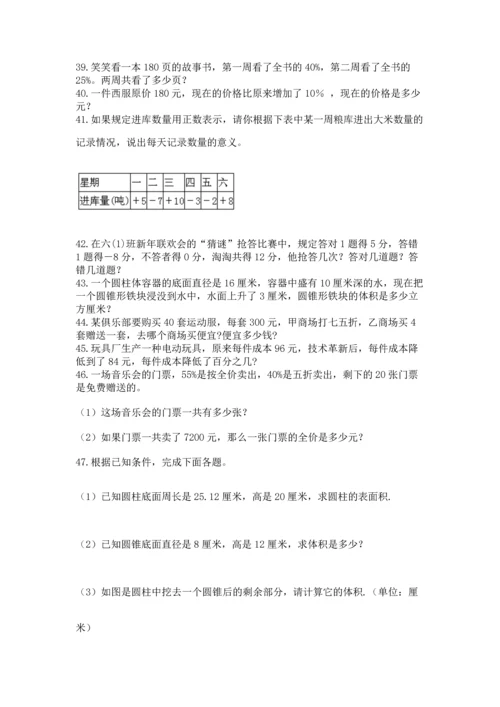 六年级小升初数学应用题50道【满分必刷】.docx