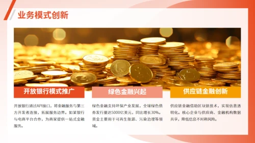 金融行业趋势和前景规划通用PPT模板