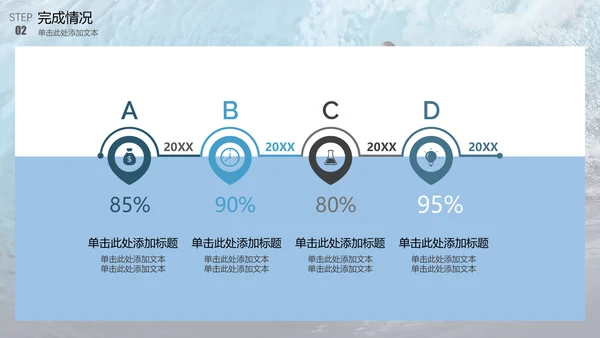 乘风破浪企业年终工作总结计划通用PPT模板