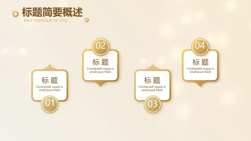 金色简约2021年会活动年终总结PPT模板