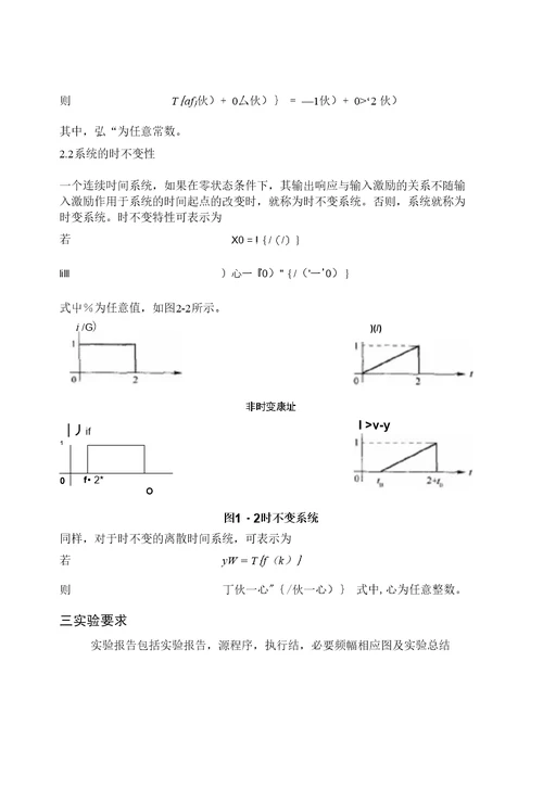 华北水利实验指导书-信号与系统