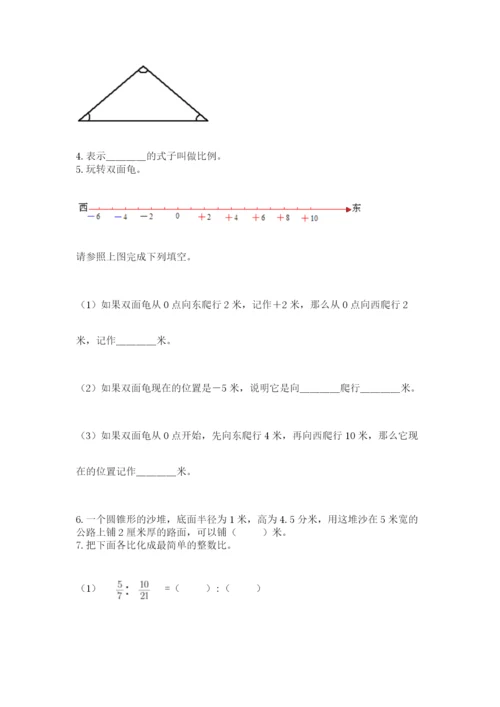 北师大版小学数学六年级下册期末检测试题word版.docx