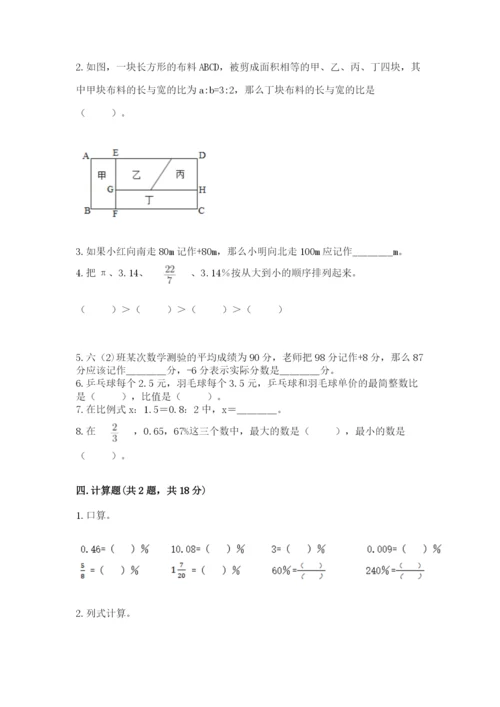 小升初数学期末测试卷及完整答案（有一套）.docx