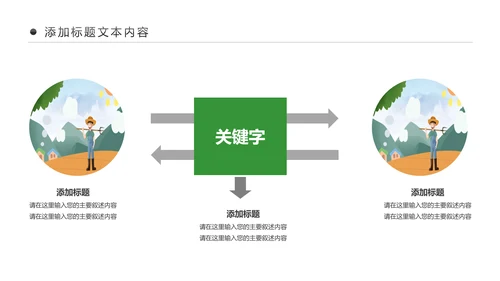 绿色清新美丽乡村新农村建设城镇优化建设ppt模板