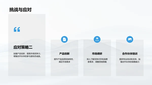 小寒节气营销报告PPT模板