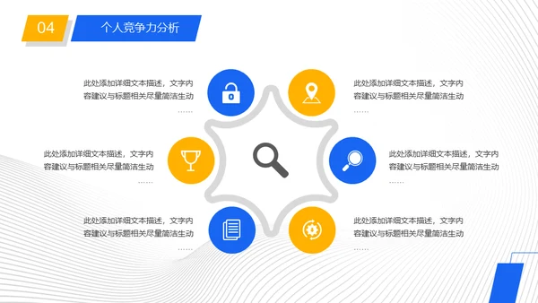 公司岗位竞聘报告工作规划通用PPT模板