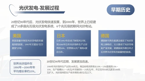蓝紫色简约商务光伏发电c新能源PPT