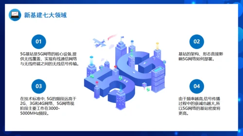 科技引领未来聚焦大数据中心新基建通用PPT模板