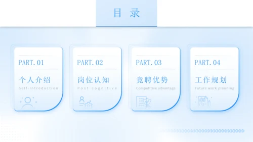 市场营销部竞聘述职报告通用PPT模板