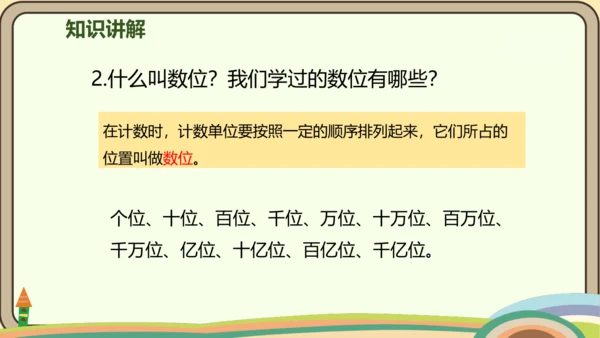 人教版数学四年级上册1.11 整理和复习课件(共27张PPT)
