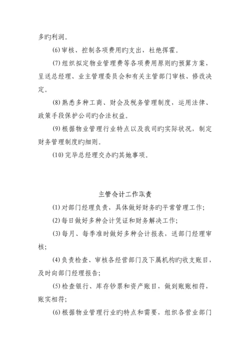 物管公司经理岗位基本职责.docx