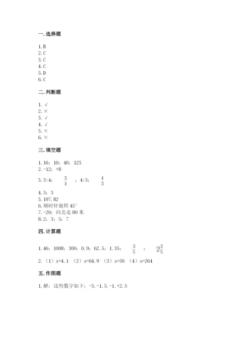 宁安市六年级下册数学期末测试卷（夺冠系列）.docx