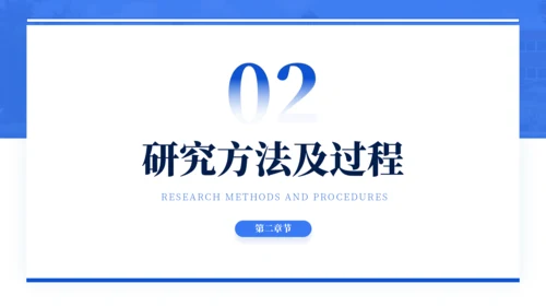 蓝色通用简约学术毕业论文答辩PPT模板