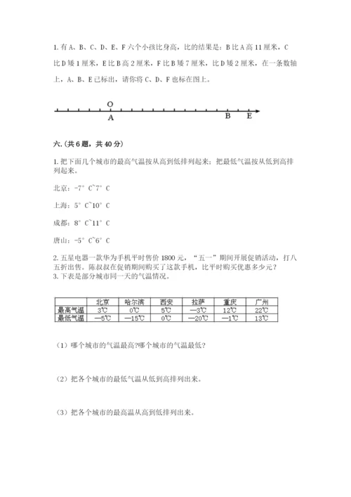 青岛版小升初数学模拟试卷附答案（综合卷）.docx